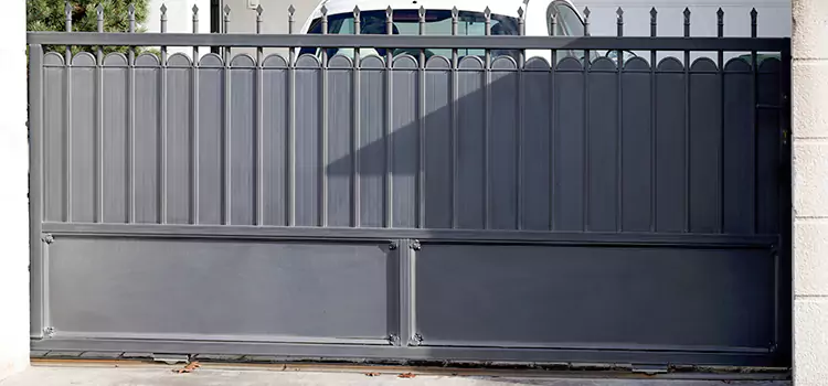 Metal Driveway Gate Installation Ellicott City