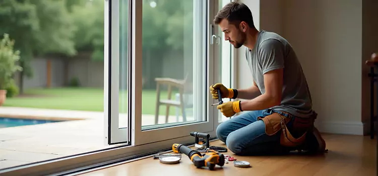 Replacing Older Sliding Glass Door Rollers Ellicott City
