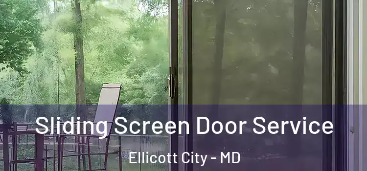 Sliding Screen Door Service Ellicott City - MD